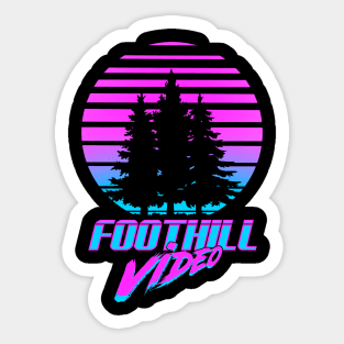 Foothill Video Sticker